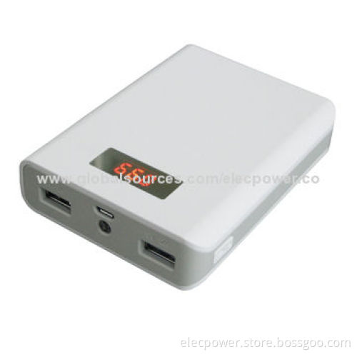 8,800mAh Capacity, LED Indicator, Dual-USB Port, Output 5V 1A, 5V 2.1A Charger for Mobile, Tablet